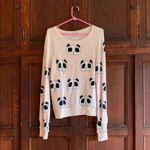 WILDFOX Panda Baggy Beach jumper NWOT